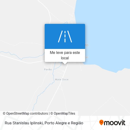 Rua Stanislau Iplinski mapa