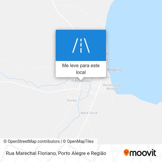 Rua Marechal Floriano mapa