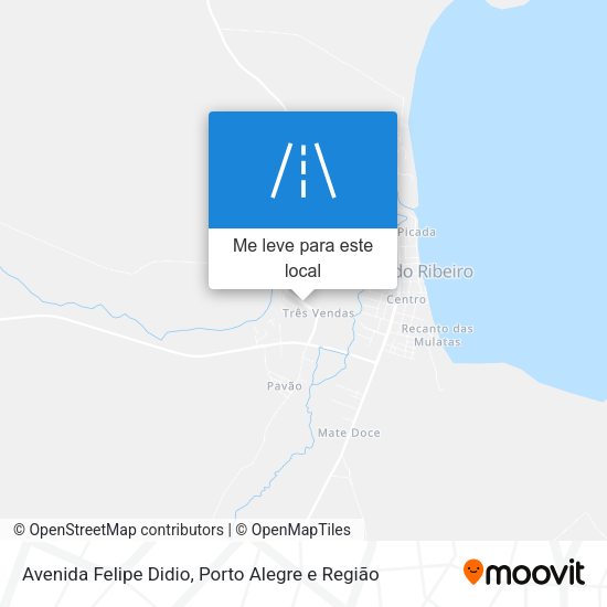 Avenida Felipe Didio mapa