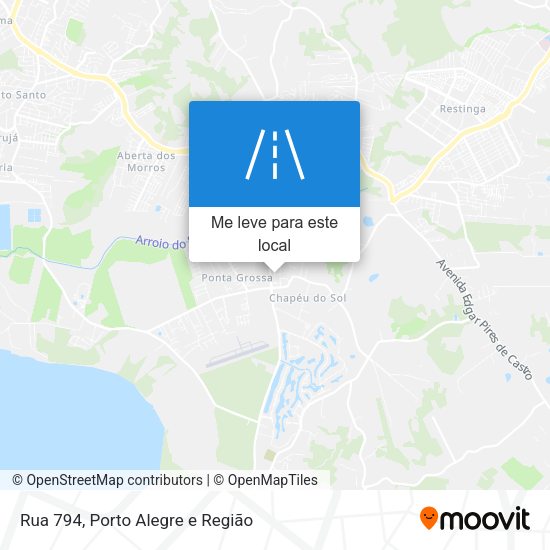 Rua 794 mapa
