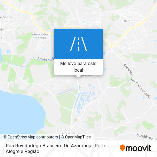 Rua Ruy Rodrigo Brasileiro De Azambuja mapa