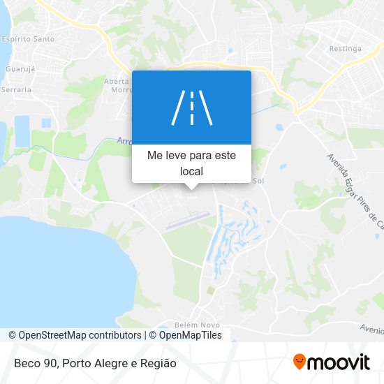Beco 90 mapa