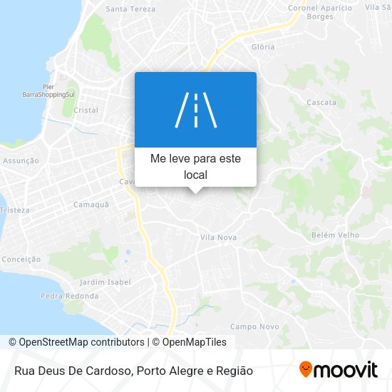 Rua Deus De Cardoso mapa