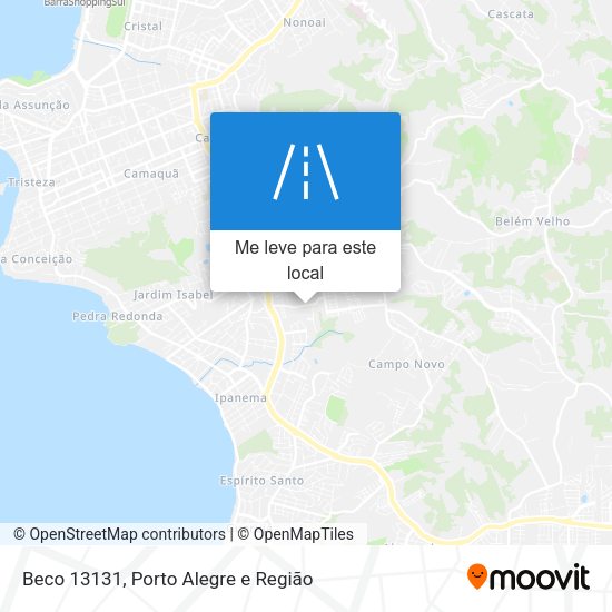 Beco 13131 mapa