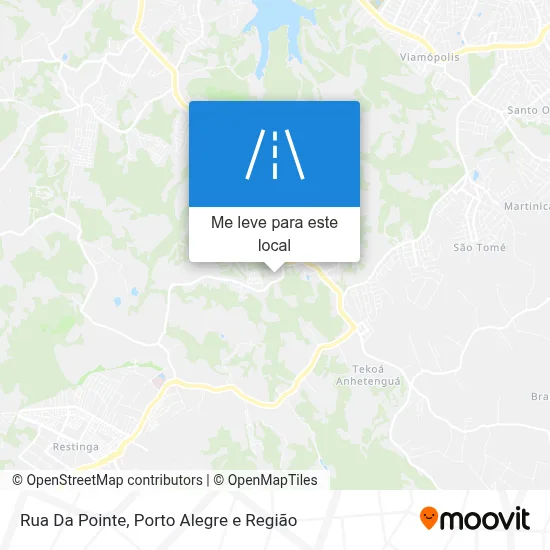 Rua Da Pointe mapa