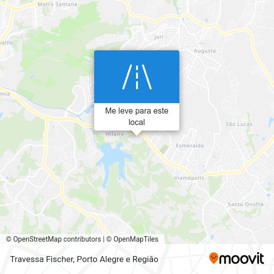 Travessa Fischer mapa