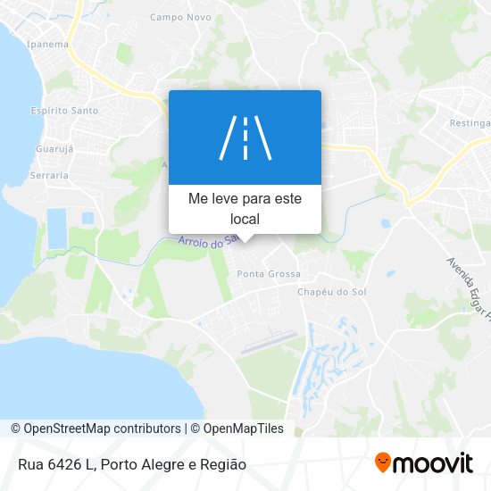 Rua 6426 L mapa