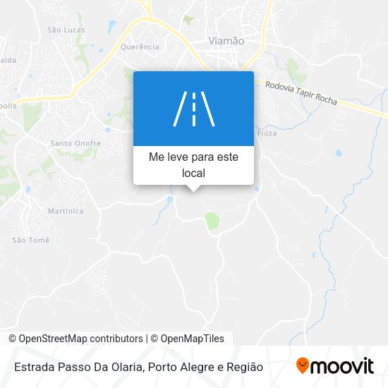 Estrada Passo Da Olaria mapa