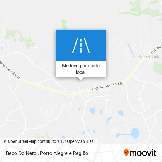 Beco Do Neroi mapa