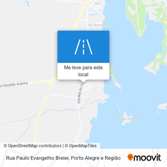 Rua Paulo Evangelho Breier mapa