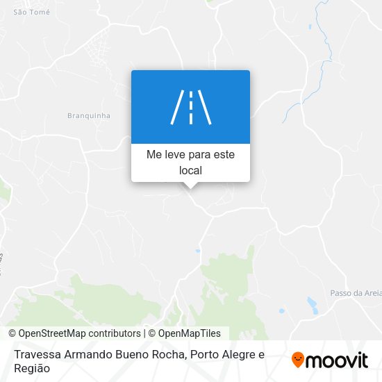 Travessa Armando Bueno Rocha mapa
