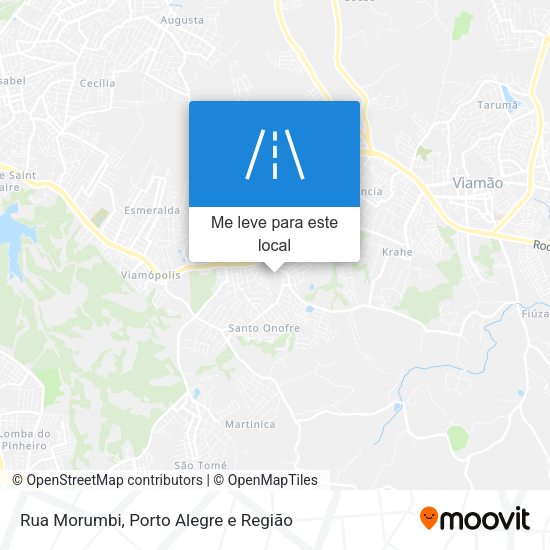 Rua Morumbi mapa