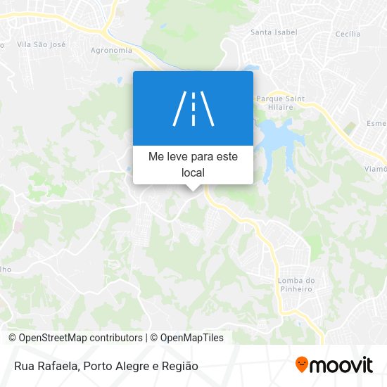 Rua Rafaela mapa