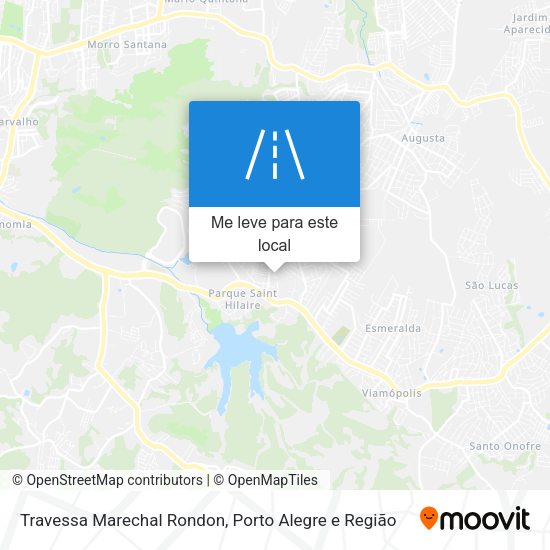 Travessa Marechal Rondon mapa