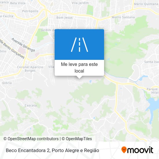 Beco Encantadora 2 mapa