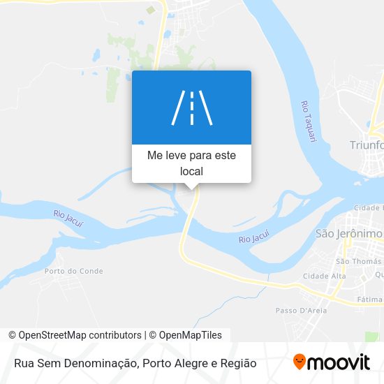 Rua Sem Denominação mapa