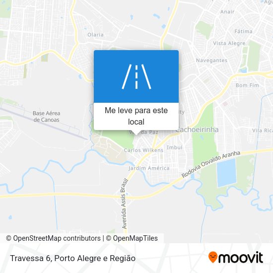 Travessa 6 mapa