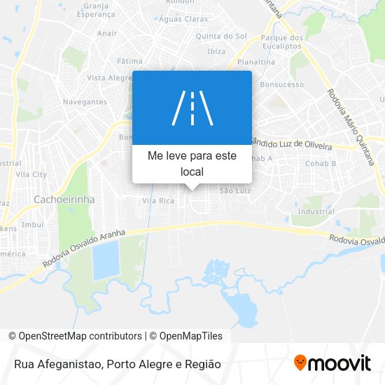 Rua Afeganistao mapa