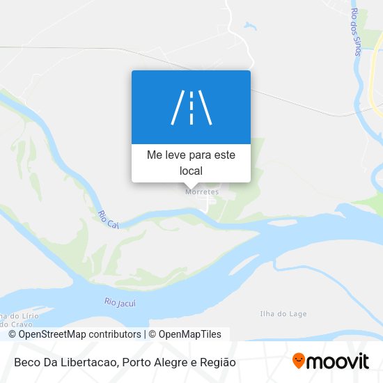 Beco Da Libertacao mapa