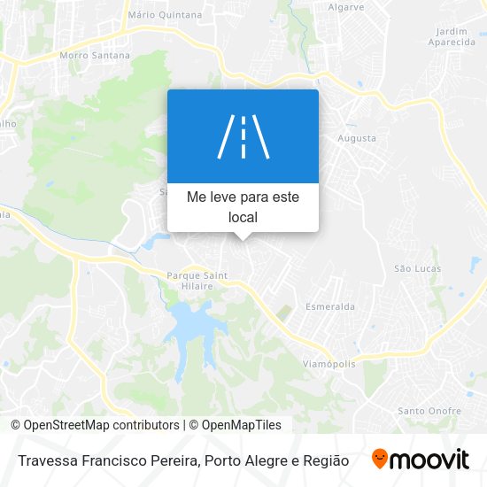Travessa Francisco Pereira mapa