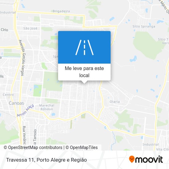 Travessa 11 mapa