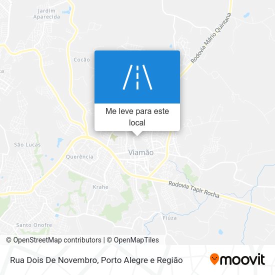Rua Dois De Novembro mapa