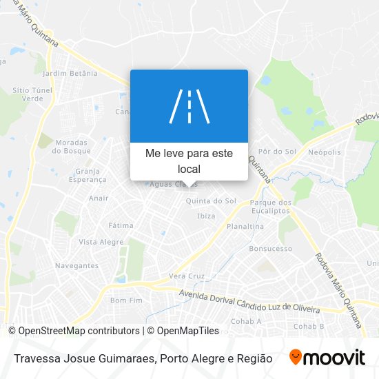 Travessa Josue Guimaraes mapa