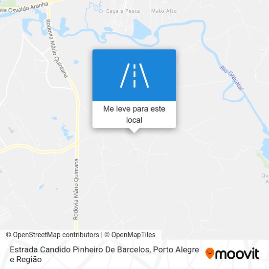 Estrada Candido Pinheiro De Barcelos mapa