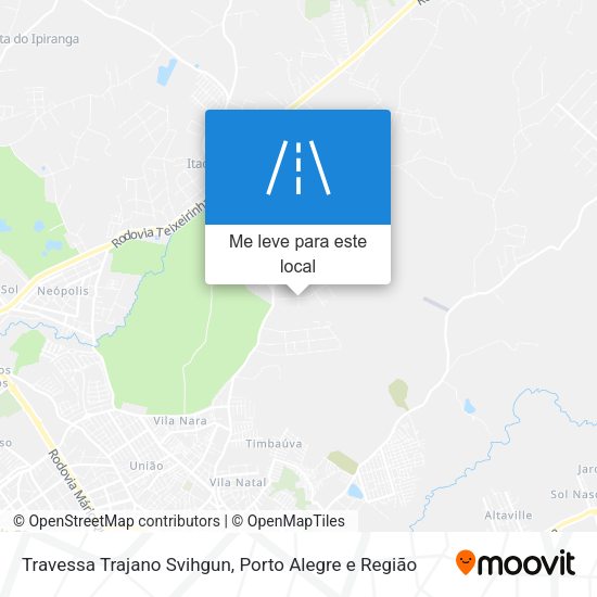Travessa Trajano Svihgun mapa