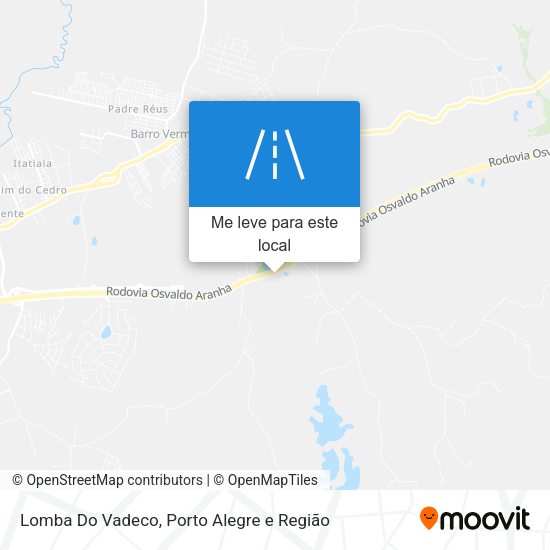 Lomba Do Vadeco mapa