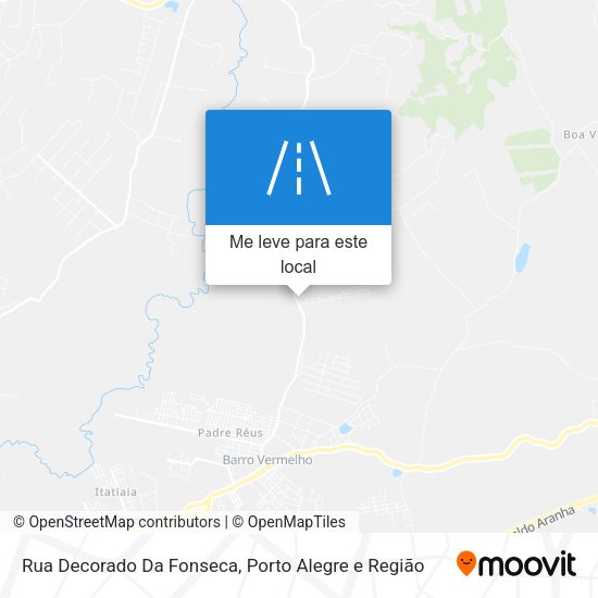 Rua Decorado Da Fonseca mapa