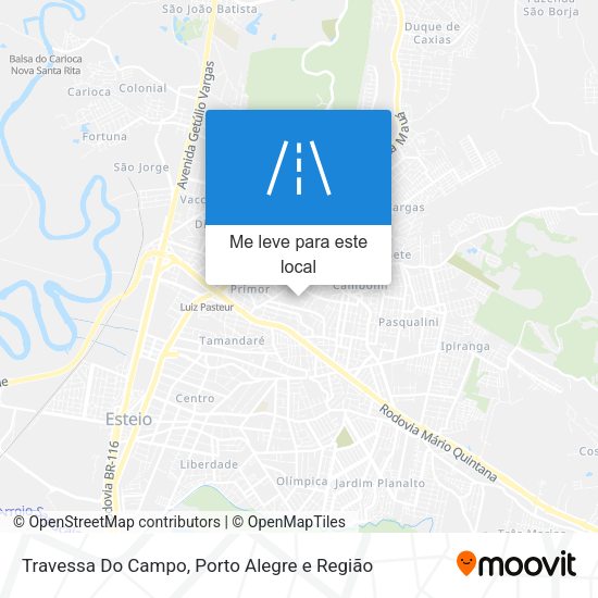 Travessa Do Campo mapa