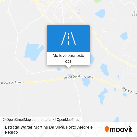Estrada Walter Martins Da Silva mapa