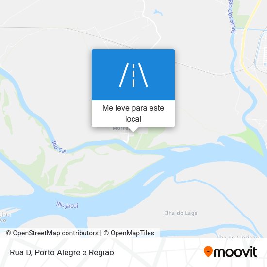 Rua D mapa