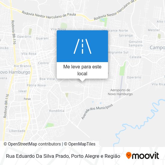 Rua Eduardo Da Silva Prado mapa