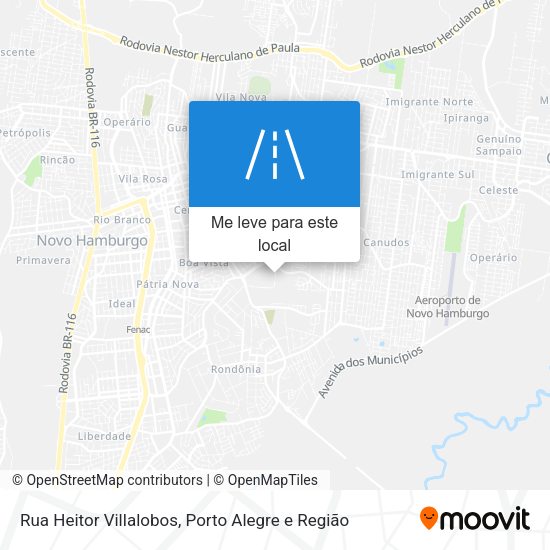 Rua Heitor Villalobos mapa