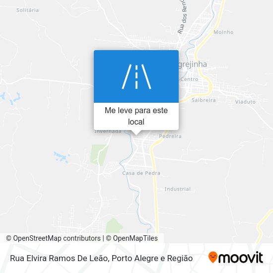 Rua Elvira Ramos De Leão mapa