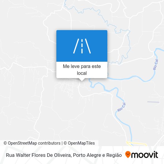 Rua Walter Flores De Oliveira mapa