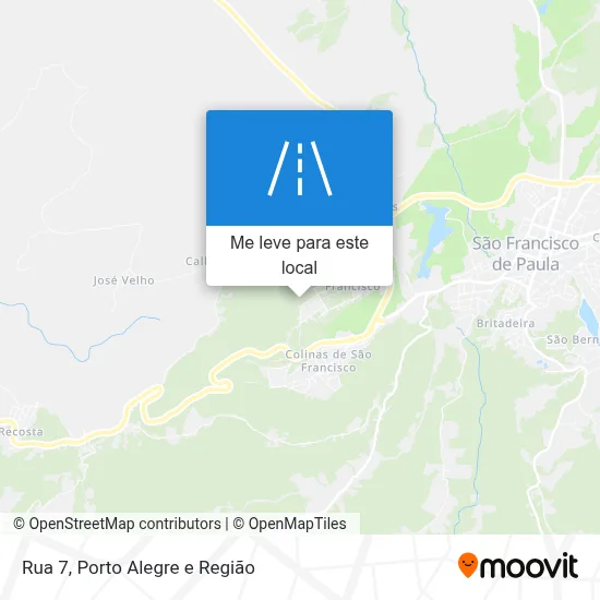Rua 7 mapa