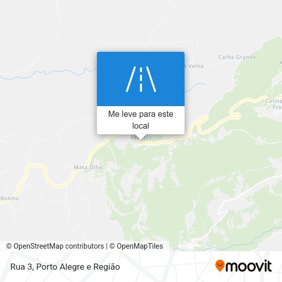 Rua 3 mapa