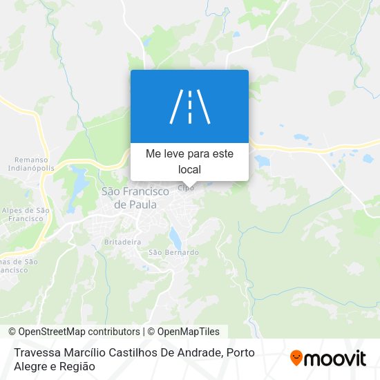 Travessa Marcílio Castilhos De Andrade mapa