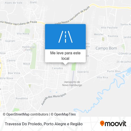 Travessa Do Proledo mapa