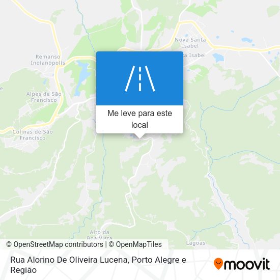 Rua Alorino De Oliveira Lucena mapa