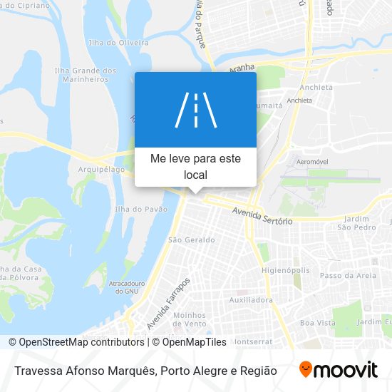 Travessa Afonso Marquês mapa