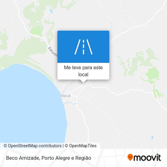 Beco Amizade mapa