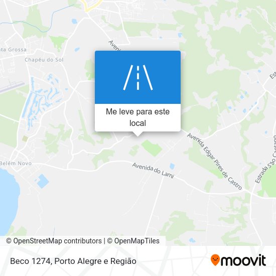 Beco 1274 mapa