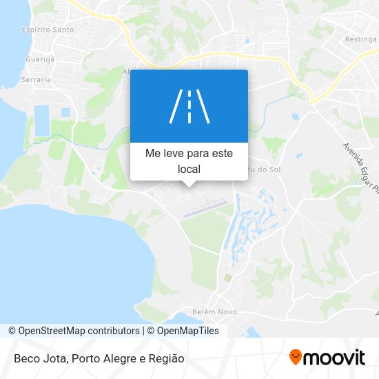 Beco Jota mapa