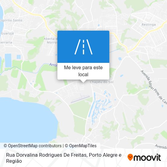Rua Dorvalina Rodrigues De Freitas mapa