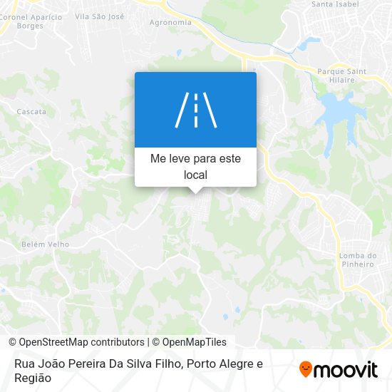 Rua João Pereira Da Silva Filho mapa