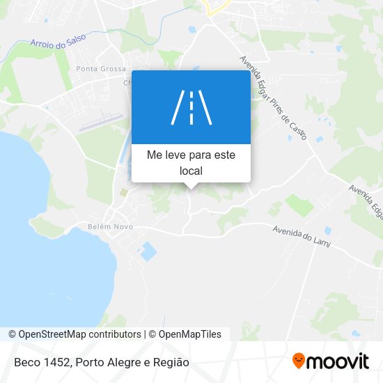 Beco 1452 mapa
